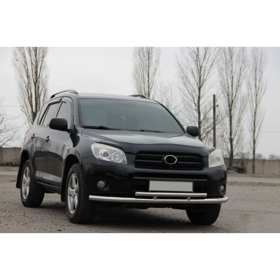 Передній захист ST014 (нерж) 60/42 мм для Toyota Rav 4 2006-2013 років