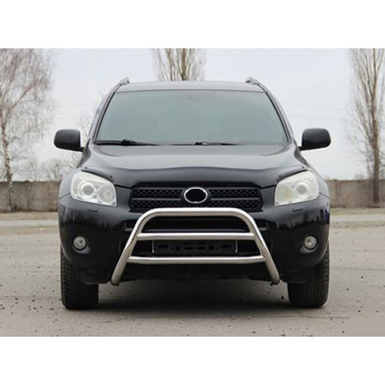 Кенгурятник WT022 (нерж) для Toyota Rav 4 2006-2013 років