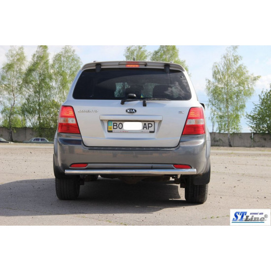 Задня дуга AK002 (нерж.) для Kia Sorento 2002-2009 рр