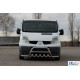 Кенгурятник з вусами WT003-15 (нерж.) для Opel Vivaro 2001-2015 рр