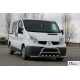 Кенгурятник з вусами WT003-15 (нерж.) для Opel Vivaro 2001-2015 рр