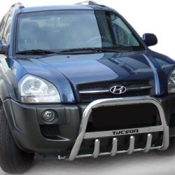 Кенгурятник WT004 (нерж.) для Hyundai Tucson JM 2004-2024 рр