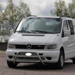 Кенгурятник WT022 (нерж.) для Mercedes Vito W638 1996-2003 років