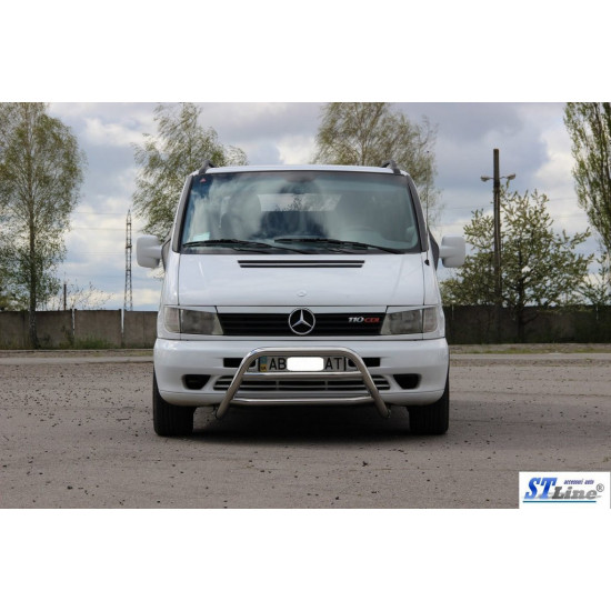 Кенгурятник WT022 (нерж.) для Mercedes Vito W638 1996-2003 років