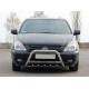 Кенгурятник WT004 (нерж) для Kia Carnival 2002-2013 рр