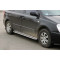 Бокові пороги KB001 (нерж) 42 мм для Kia Carnival 2002-2013 рр