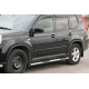 Бічні труби BB002 (2 шт., нерж) для Nissan X-trail T31 2007-2014рр