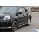 Бічні труби BB002 (2 шт., нерж) для Nissan X-trail T31 2007-2014рр