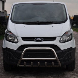 Кенгурятник WT003 (нерж.) 60 мм для Ford Custom 2013-2022 рр