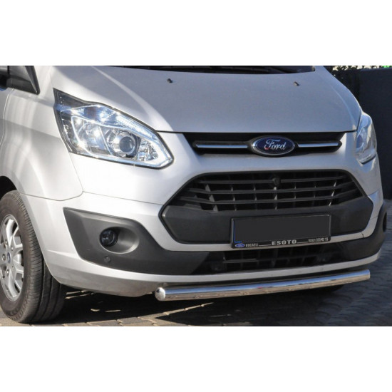 Передній захист ST008 (нерж.) 60 мм для Ford Custom 2013-2022 рр