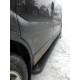 Бокові пороги Allmond Black (2 шт., алюміній) Довга база для Opel Vivaro 2001-2015 рр