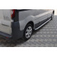 Бокові пороги Fullmond (2 шт., алюм.) Коротка база для Opel Vivaro 2001-2015 рр