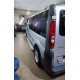 Бокові пороги Allmond Grey (2 шт., алюм.) Довга база для Opel Vivaro 2001-2015 рр