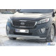 Передній захист ST014 60 / 42мм (нерж) для Kia Sorento UM 2015-2020 рр