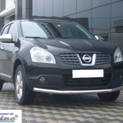 Передній вус ST008 (нерж) 60 мм для Nissan Qashqai 2007-2010 рр