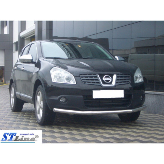 Передній вус ST008 (нерж) 60 мм для Nissan Qashqai 2007-2010 рр