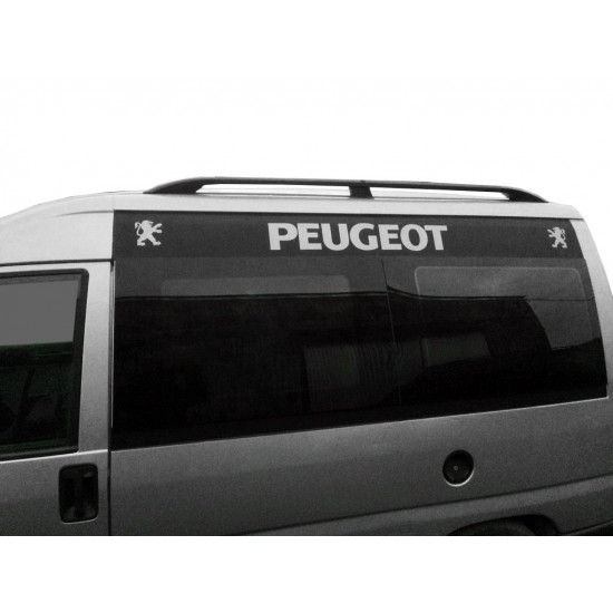 Рейлінги чорні Довга база, з пластиковими ногами для Peugeot Expert 1996-2007 років