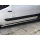 Бокові пороги Premium (2 шт., Нерж.) 42 мм, середня база для Renault Master 2011-2024 рр