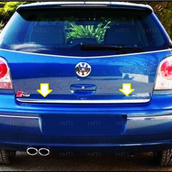 Кромка багажника 2005-2009 (нерж) для Volkswagen Polo рр