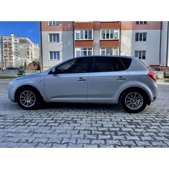 Накладки на ручки (4 шт., нерж.) Carmos - Турецька сталь для Kia Ceed 2007-2012 рр