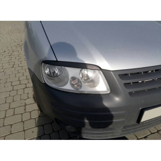 Війки (чорні) Чорний глянець для Volkswagen Caddy 2004-2010 рр