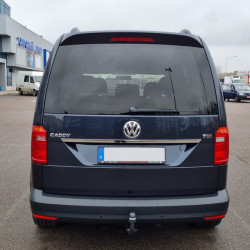 Накладка над номером (1 дверний, нерж.) для Volkswagen Caddy 2015-2020 рр