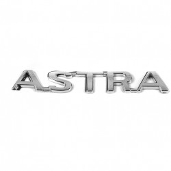 Напис Astra (124мм на 18мм) для Opel Astra G classic 1998-2012рр