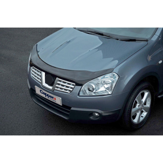 Дефлектор капоту (EuroCap) для Nissan Qashqai 2007-2010 рр