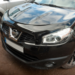 Дефлектор капоту (EuroCap) для Nissan Qashqai 2007-2010 рр