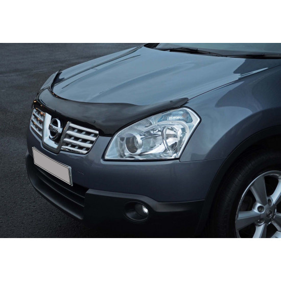 Дефлектор капоту (EuroCap) для Nissan Qashqai 2007-2010 рр