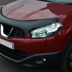 Дефлектор капоту (EuroCap) для Nissan Qashqai 2010-2014рр