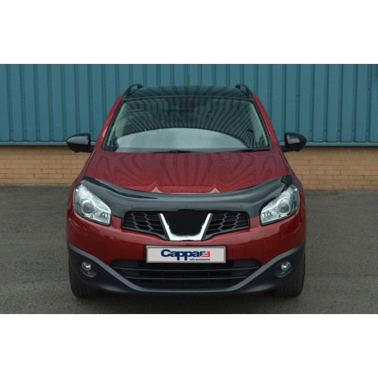 Дефлектор капоту (EuroCap) для Nissan Qashqai 2010-2014рр