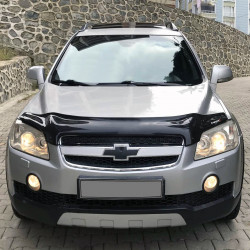 Дефлектор капота 2006-2011 (EuroCap) для Chevrolet Captiva рр