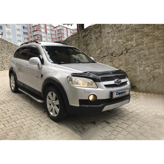 Дефлектор капота 2006-2011 (EuroCap) для Chevrolet Captiva рр