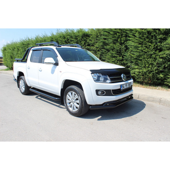 Дефлектор капоту (EuroCap) для Volkswagen Amarok 2010-2022 рр