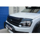 Дефлектор капоту (EuroCap) для Volkswagen Amarok 2010-2022 рр