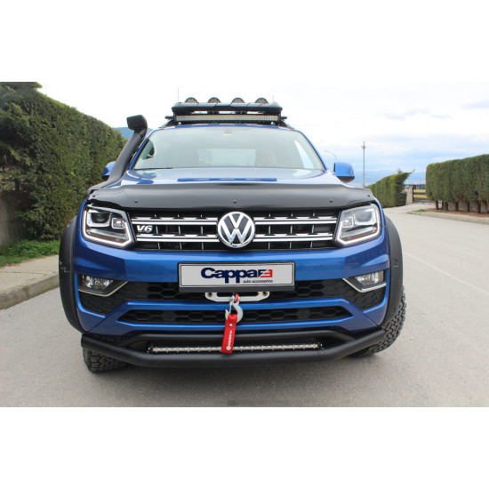 Дефлектор капоту (EuroCap) для Volkswagen Amarok 2010-2022 рр