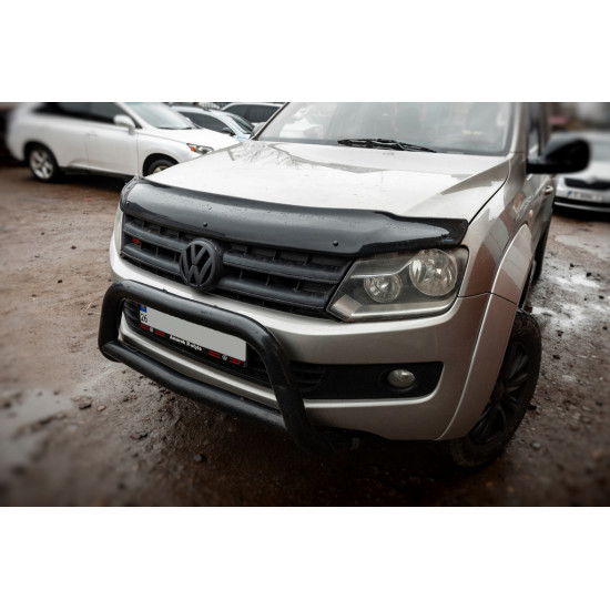 Дефлектор капоту (EuroCap) для Volkswagen Amarok 2010-2022 рр