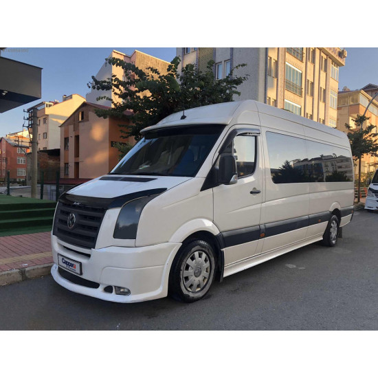 Дефлектор капота 2006-2024, 2011-2024 (EuroCap) для Volkswagen Crafter 2006-2017рр