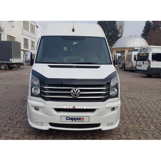 Дефлектор капота 2006-2024, 2011-2024 (EuroCap) для Volkswagen Crafter 2006-2017рр