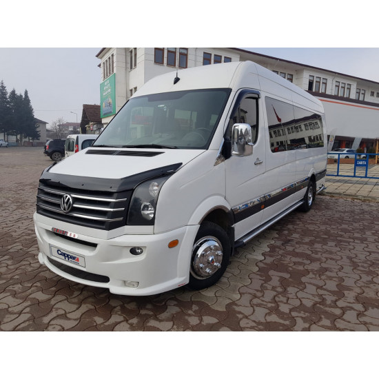 Дефлектор капота 2006-2024, 2011-2024 (EuroCap) для Volkswagen Crafter 2006-2017рр