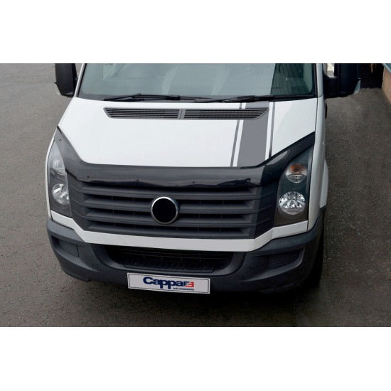 Дефлектор капота 2006-2024, 2011-2024 (EuroCap) для Volkswagen Crafter 2006-2017рр