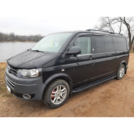 Рейлінги Skyport (чорні) Довга база для Volkswagen T5 2010-2015 рр