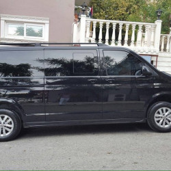 Рейлінги Skyport (чорні) Довга база для Volkswagen T5 Transporter 2003-2010 рр