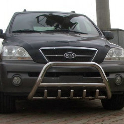 Кенгурятник WT003 (нерж.) для Kia Sorento 2002-2009 рр