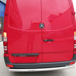 Задній захист AK002 (нерж.) для Mercedes Sprinter W906 2006-2018 рр