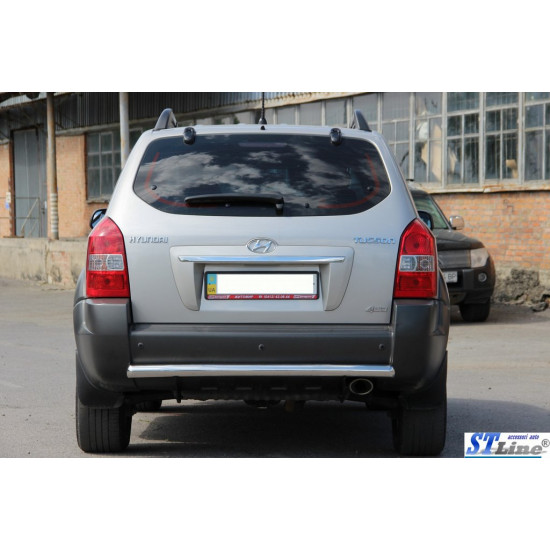 Задня дуга AK002 (нерж.) для Hyundai Tucson JM 2004-2024 рр