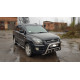 Кенгурятник WT003 (нерж.) для Kia Sportage 2004-2010 рр