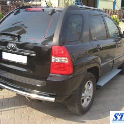 Задня дуга AK002 (нерж.) для Kia Sportage 2004-2010 рр