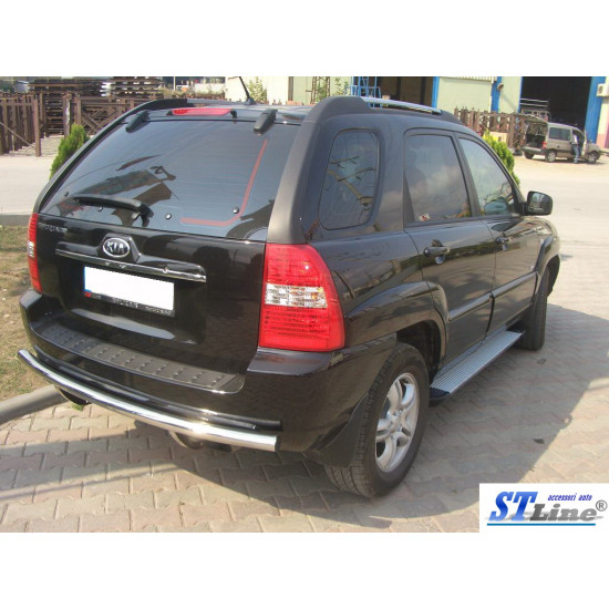 Задня дуга AK002 (нерж.) для Kia Sportage 2004-2010 рр